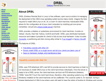 Tablet Screenshot of drbl.org